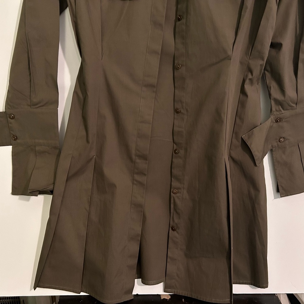 Women’s Shirt Dress Key Couture Small Long Sleeve - Picture 4 of 12